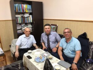 Tashkent – meeting with academician Allaev Kakhramon Rakhimovich, Tashkent State University named after Islam Karimov, June 3, 2021